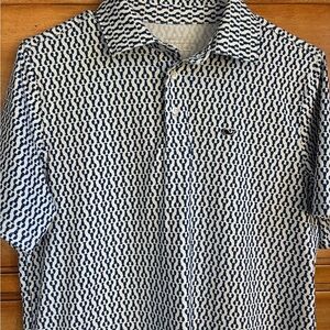 Vineyard Vines Performance Sankaty Polo, Lobster Pattern, Size XL
